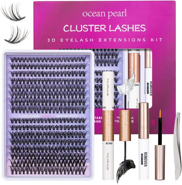 Lash Extension Kit 30D+40D Eyelash Extension Kit 320 Pcs Las...