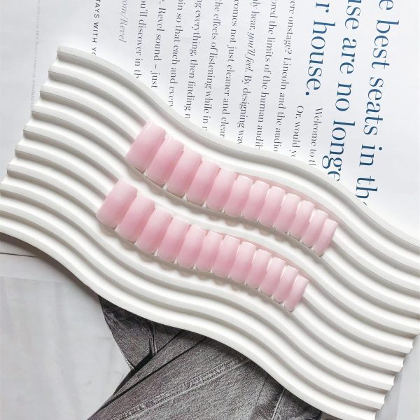 Long Press On Nails Coffin Nails Press Ons, KQueenest Ombre ... - Image 3