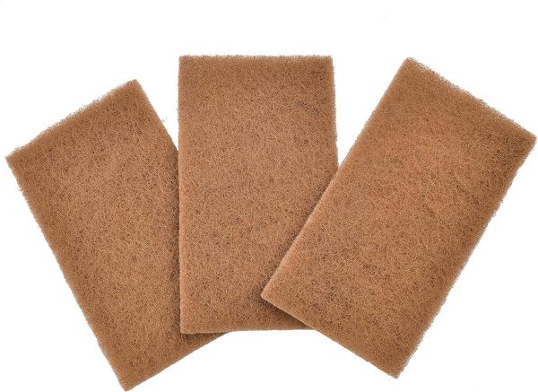 Full Circle Neat Nut Walnut Shell Scouring Pads, Non-Scratch...