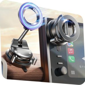 LISEN 2025 Magsafe Car Mount Vacuum Magnetic Car Phone Holde...
