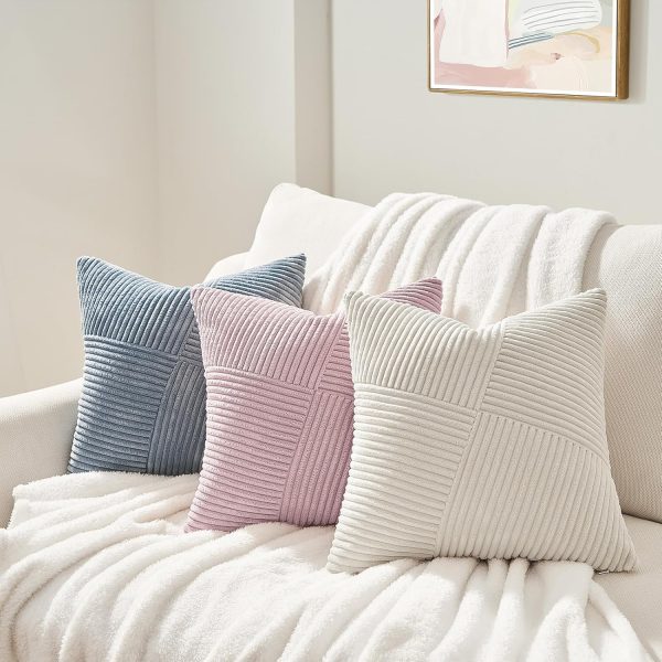 Topfinel Cream White Decorative Neutral Throw Pillow Covers ... - Image 6
