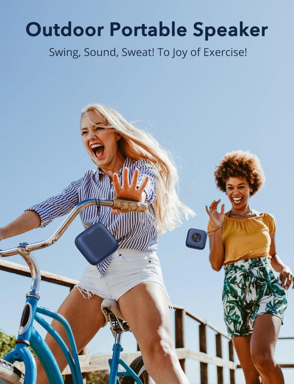 LENRUE Wireless Bluetooth Speaker with 5W Stereo Sound, 10-H... - Image 5