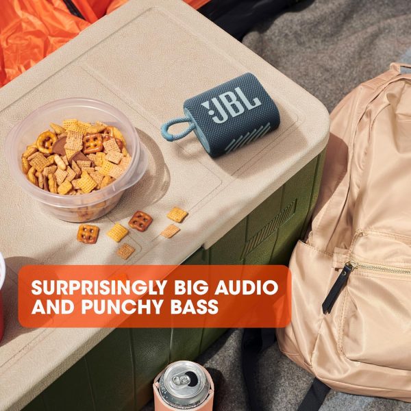 JBL Go 3: Portable Speaker with Bluetooth, Built-in Battery,... - Image 3