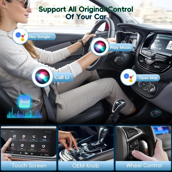 Wireless Carplay Adapter for iPhone&Android,It is 2025 Upgra... - Image 3