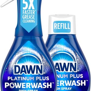 Dawn Platinum Powerwash Dish Spray Starter Kit, Dish Soap, F...