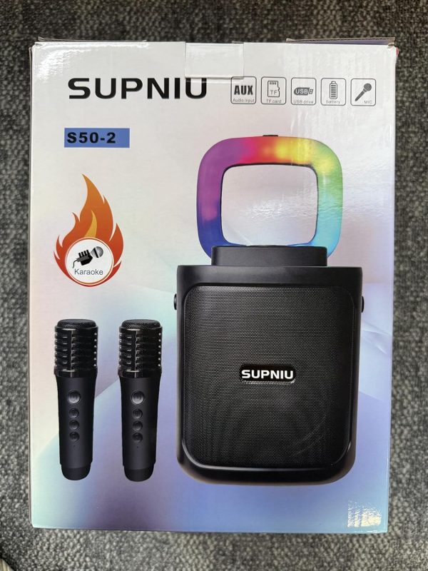 SUPNIU Karaoke Machine for Adults Kids, Portable Bluetooth K... - Image 10