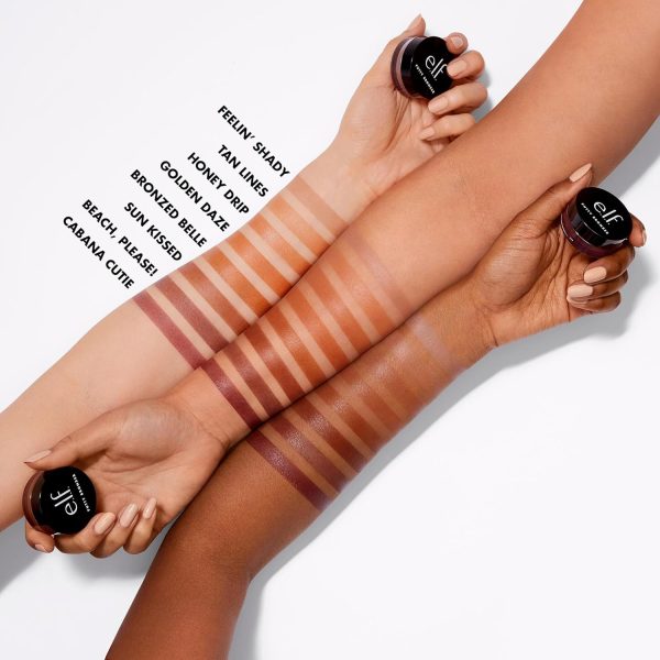 e.l.f. Cosmetics Putty Bronzer, Creamy & Highly Pigmented Fo... - Image 5