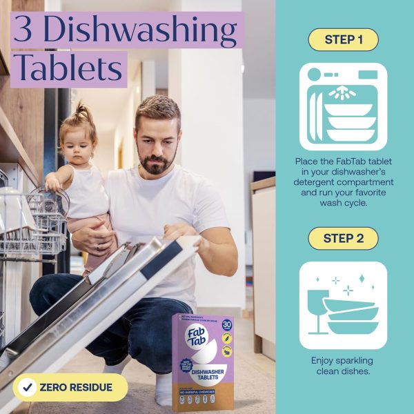 Fab Tab Cleaning Tablets Vacation and Travel Cleaning Kit - ... - Image 4