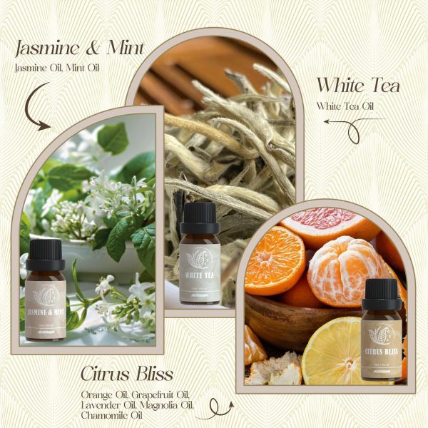 ARVIDSSON Hotel Fragrance Oils Set, Luxury Essential Oils fo... - Image 4