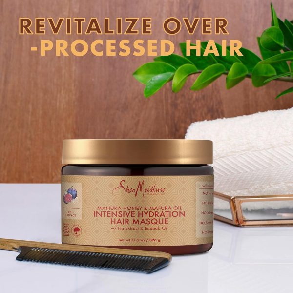 SheaMoisture Intensive Hydration Hair Masque hair treatment ... - Image 4