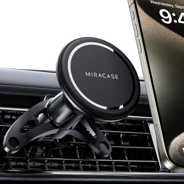Miracase for MagSafe Car Mount, Magnetic Phone Holder for Ca...