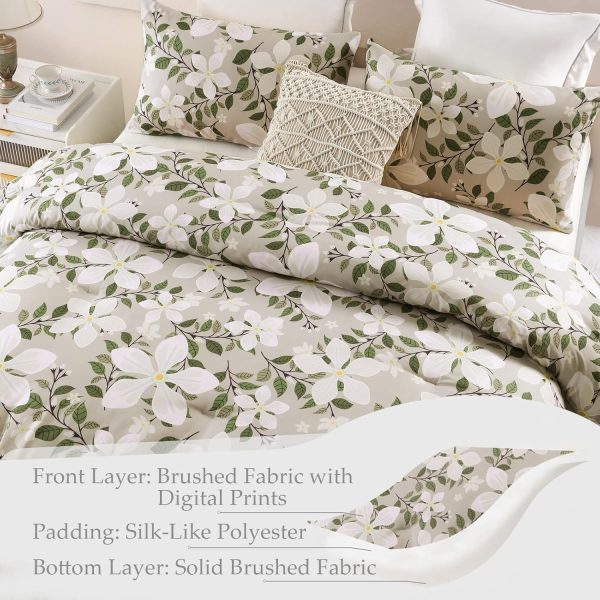 Whale Flotilla 3-Piece King Comforter Set, Soft Reversible B... - Image 6