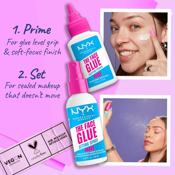 NYX Professional Makeup The Face Glue Setting Spray, Grippin... - Image 6