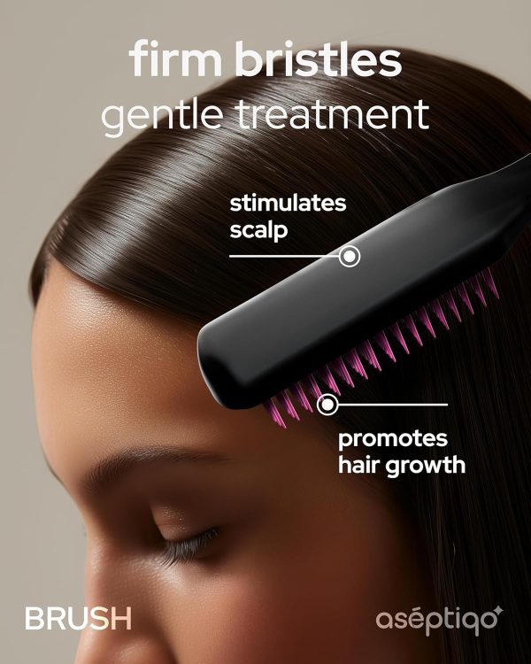 Aséptiqo Brush - Premium Detangling Anti-Static Hair Brush, ... - Image 3