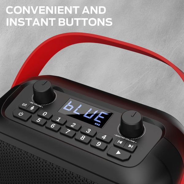 Monster MFS 1 Portable Bluetooth Speaker, Wireless Loud Spea... - Image 2