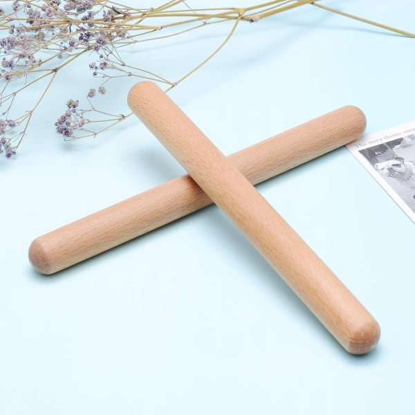 4 Pcs Musical Hand Percussion Instrument Set, Includes 1 Pai... - Image 6