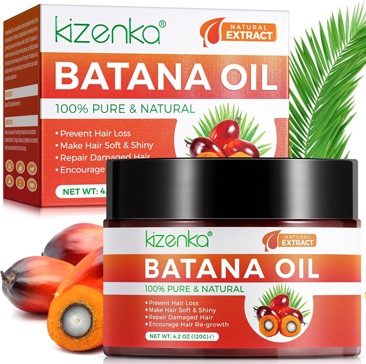Raw Batana Oil for Hair Care-Organic Pure Batana Oil for Men…