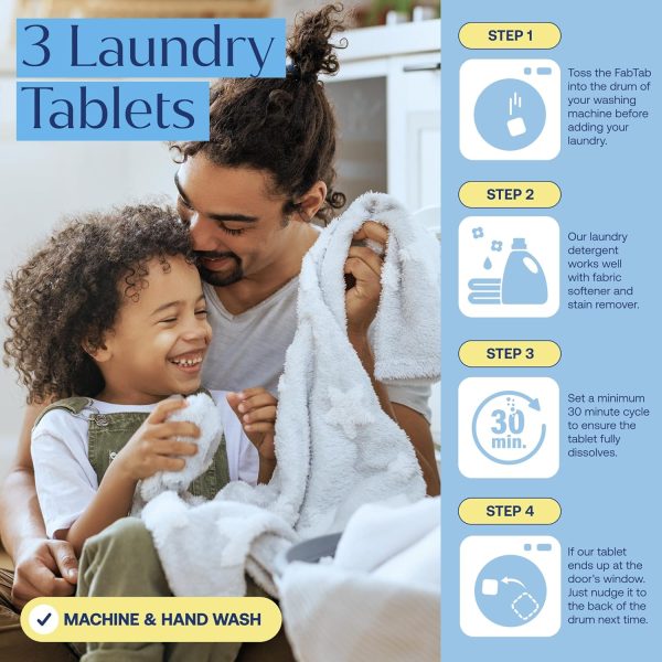 Fab Tab Cleaning Tablets Vacation and Travel Cleaning Kit - ... - Image 8