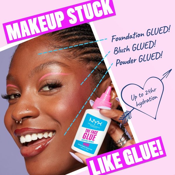NYX Professional Makeup The Face Glue Primer, Gripping Prime... - Image 4