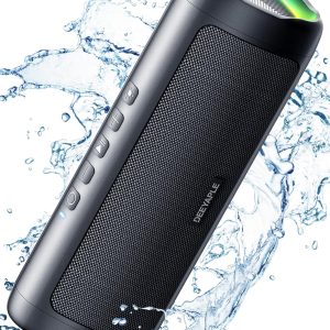 Deeyaple Bluetooth Speaker, Portable Speaker with Lights, IP...