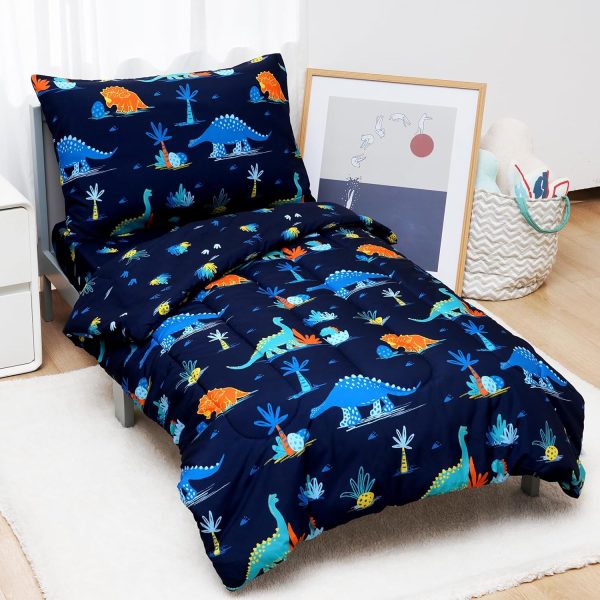 david's kids 4 Piece Toddler Bedding Set - Soft Breathable T... - Image 6