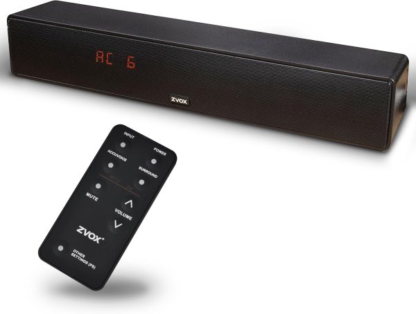 ZVOX Dialogue Clarifying Sound Bar - Patented Hearing Techno...