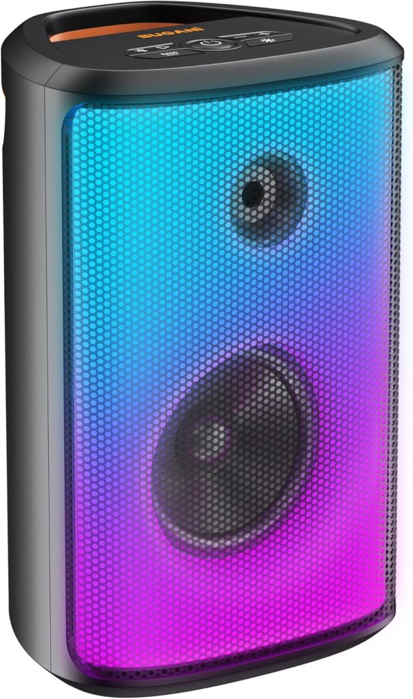 BUGANI Bluetooth Speaker Loud, 80W Wireless Portable Bluetoo...
