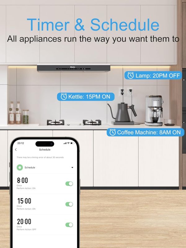 EIGHTREE Mini Smart Plug 5GHz Wi-Fi Compatible, Smart Plugs ... - Image 7