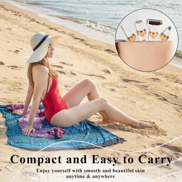 Beanify Electric Razor for Womens Men，Cordless Ladies Electr... - Image 6