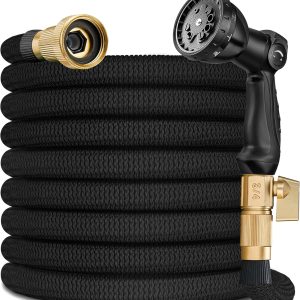 50 FT Garden Hose – 2025 Upgarded Expandable Garden Hose w/1...