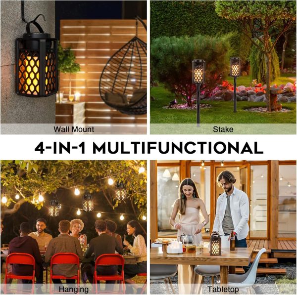 Outdoor Bluetooth Speakers, Led Flame Torch Lantern, Waterpr... - Image 5