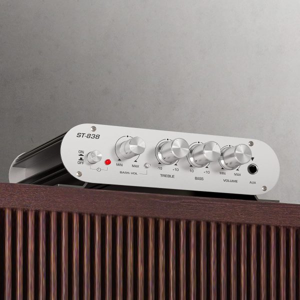 Facmogu ST-838 2.1 Channel HiFi Stereo Subwoofer Amplifier, ... - Image 5