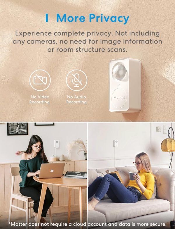 meross Motion and Presence Sensor, Motion Detector with Ligh... - Image 9