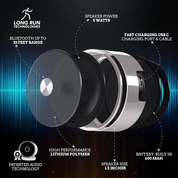 Stereo Bluetooth Speakers - Wireless Computer Speaker for De... - Image 7