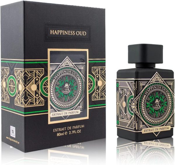Fragrance World Happiness Oud Extrait de Parfum Spray for Un...