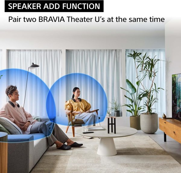 Sony BRAVIA Theater U Wireless Wearable TV Speaker with Blue... - Image 6