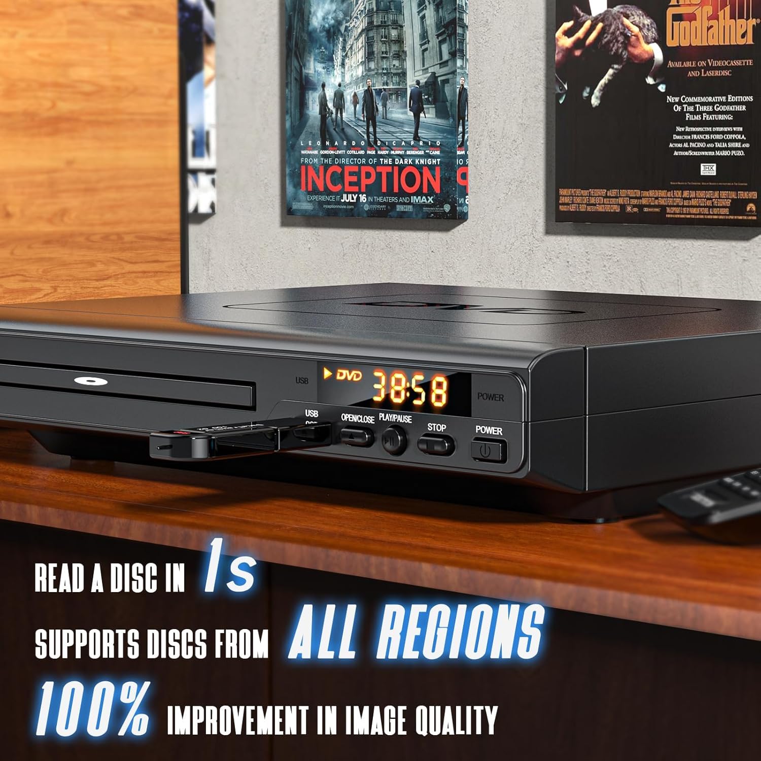 DVD Players for TV with HDMI, DVD Players That Play All Regi…
