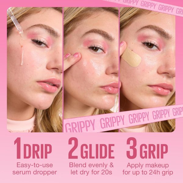 Maybelline Grippy Serum Primer, Hydrating Makeup Primer with... - Image 4
