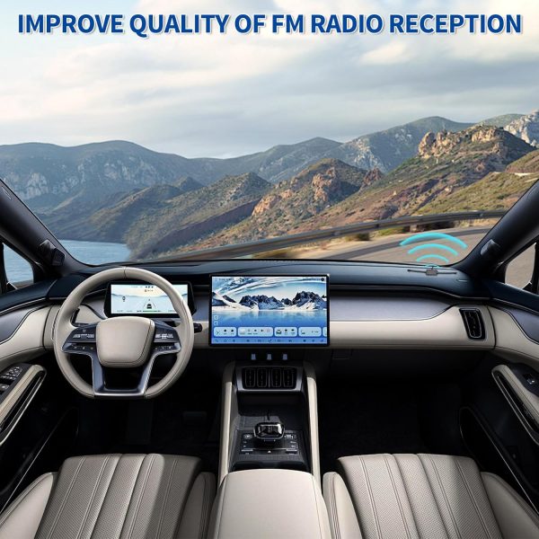 Superbat Universal Car Stereo AM FM Dipole Antenna,Hidden Ad... - Image 4