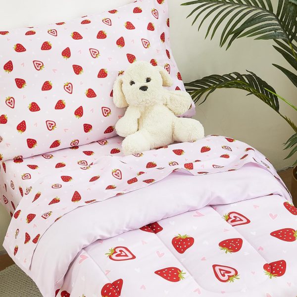Lasoftan Toddler Bedding Set, Toddler Bed Comforter Sets for... - Image 7