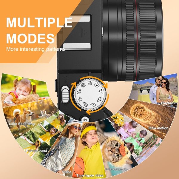 Digital Camera for Photography - 4K 64MP Autofocus, One-Touc... - Image 5