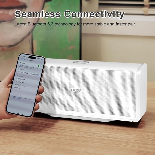 DOSS SoundBox Ultra Bluetooth Speaker with 2.1 Sound Channel... - Image 6