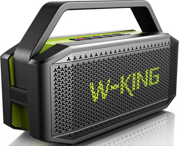 W-KING Bluetooth Speaker - (100W PEAK)60W Rich Bass, IPX6 Wa...