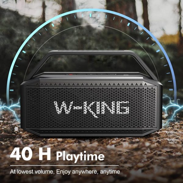 W-KING 100W PEAK Bluetooth Speaker,60W Portable Haut Parleur... - Image 8