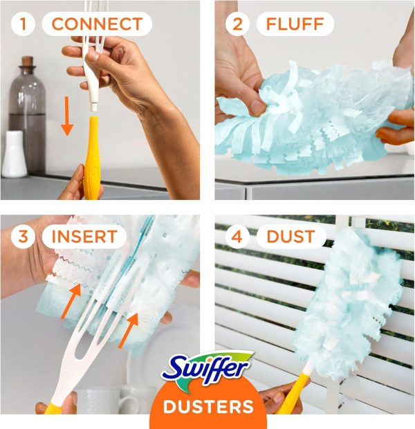 Swiffer Dusters Multi-Surface Duster Refills for Cleaning, U... - Image 4
