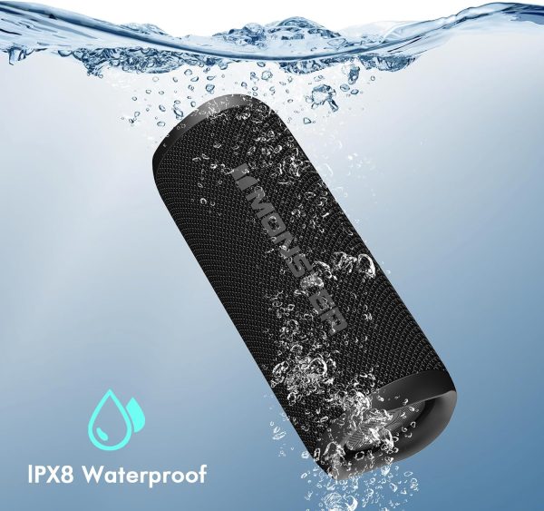 Monster Bluetooth Speaker, Wireless Portable Outdoor Bluetoo... - Image 5