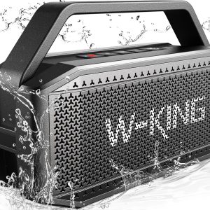 W-KING 100W PEAK Bluetooth Speaker,60W Portable Haut Parleur...