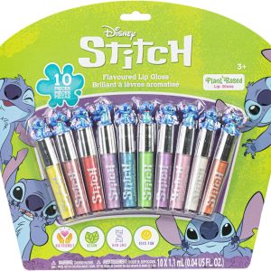 Stitch 10 Piece Plant Based Lip Gloss, Girls Party Favors, F...