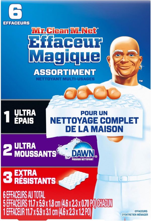 Mr. Clean Magic Eraser Variety Pack with Ultra Thick, Ultra ... - Image 9