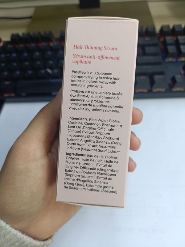 Hair Serum: Rice Water, Rosemary Oil, Castor Oil for Thicker... - Image 10